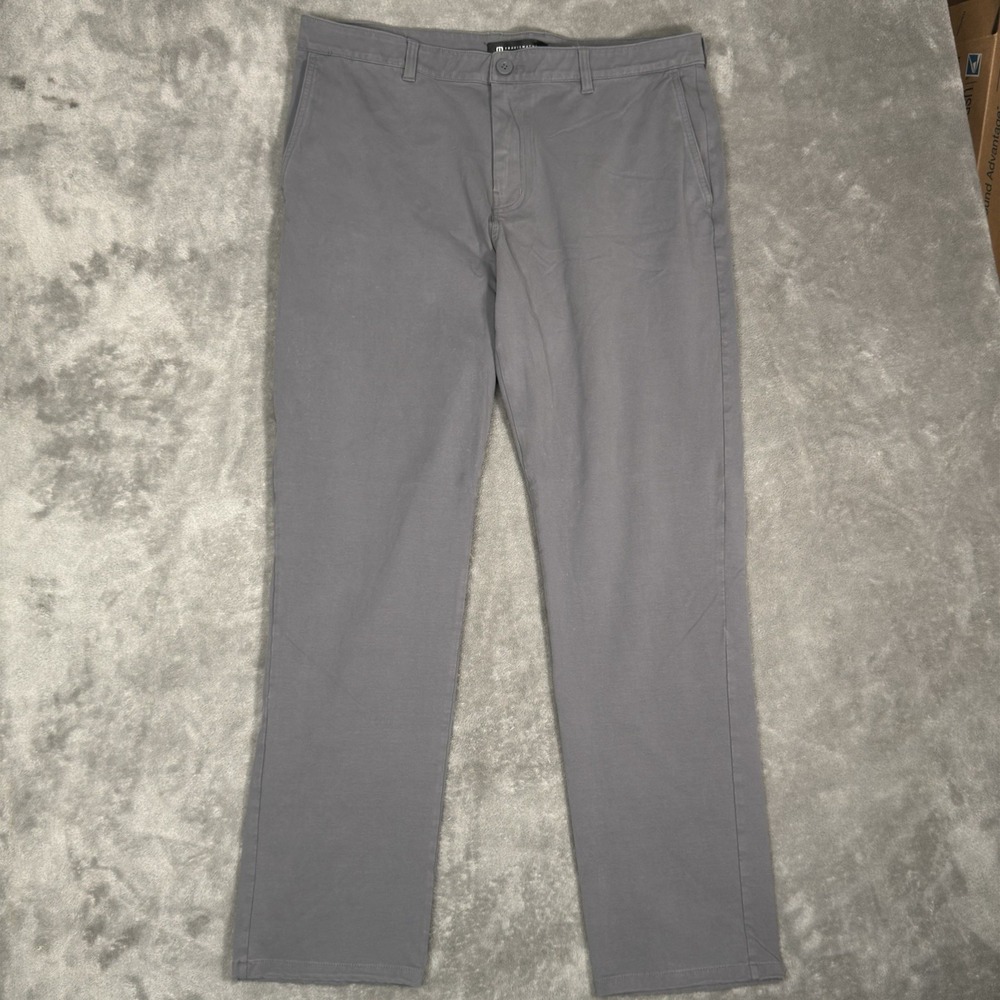 Travis‎ Mathew Golf Pants Men 38x32 Gray Stretch Performance Casual Outdoor
